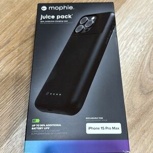 Mophie Charging case for IPhone 15 Pro Max